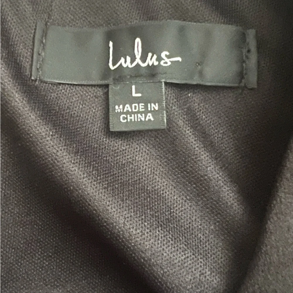 Lulus Westwood Black Half Sleeve Sheath Dress - Picture 4 of 4